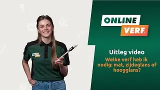 Welke verf heb ik nodig? Mat, zijdeglans of hoogglans? | Uitleg video