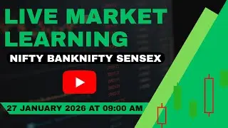 Live Market Learning 27 jan 2026| #nifty | #banknifty | #financialastrology