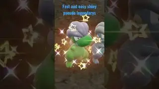 fast and easy shiny pseudo legendary method. #shorts #pokemon