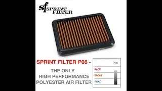 4 HP Gain Sprint P08 Air Filter Install Ducati Panigale V4 S, streetfighter V4 S SP R