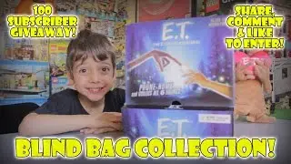 E.T.  EXTRA TERRESTRIAL NECA WHIZ KID BLIND BAG UNBOXING! 100 SUBSCRIBERS GIVEAWAY!