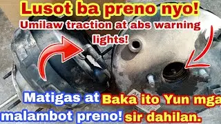 mhina preno o brake! lusot o malambot! matigas o ayaw bumaba! Isa ito sa dhilan ng sasakyan nyo...