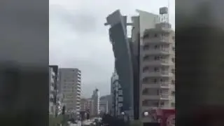 Zalka, Beirut, Lebanon - Building ad structure fail