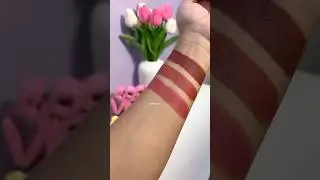 Best Swiss Beauty Nude Lipsticks Under ₹200 💄Brown & Pink Shades for Indian Skin #shorts #lipstick