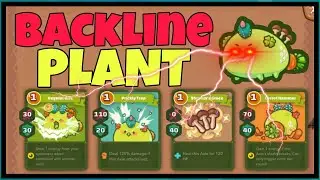 Backline Plant Gameplay | Axie Infinity