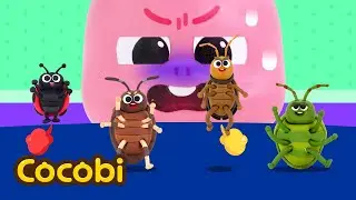 Farting Bugs Jumping on the Bed😱 + More Fun Songs for Kids | Cocobi