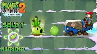 Que Planta puede derrotar al nuevo Zombictor con 1 solo Nutriente (plantas nivel 1) | Zomboni