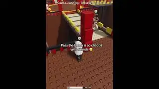i hate my friends. (pass the bomb edition) #roblox #friends