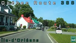 Québec Route 368 - Île-d'Orléans Circle Tour