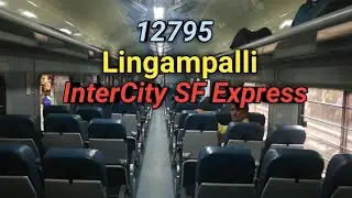 12795 Lingampalli Inter City SF Express || Vijayawada Junction - Lingampalli Junction