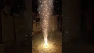 flower pot cracker in slow motion #firecracker