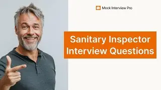Sample Interview Questions for Sanitary Inspector with Answers