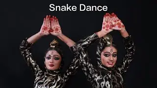 Snake Dance 🐍- Bharathanatyam Arangetram 💙 | Swathi.M | A.R.Seetha.
