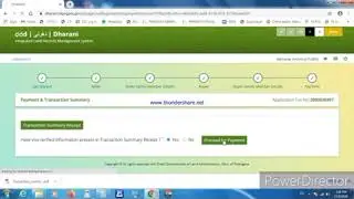 How to Apply for Registration in Dharani Portal