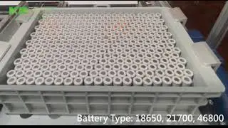 Lithium battery defects inspection machine/ AOI machine for18650, 46800 with machine vision system