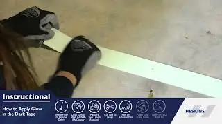 How To Apply Glow in the Dark Tape