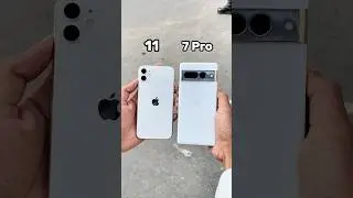 iPhone 11 Vs Pixel 7 Pro || Camera Zoom Test! #shorts