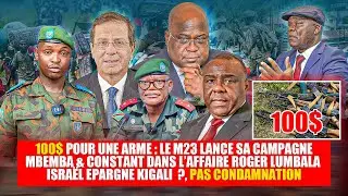 FLASH INFO RDC : Isra&euml;l &agrave; Kinshasa, Tshisekedi frappe fort contre le M23