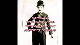 Quotes by the Greatest Comic Actor  of Silent Films- Charlie Chaplin II #Shorts II