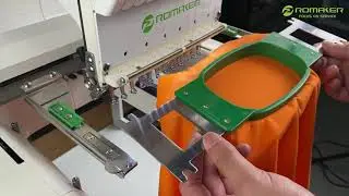 Promaker idea-x 12 needle system: Embroidery of a Shirt