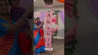 Name Revealing decoration| naming ceremony decoration|name revealing ideas| naming ceremony Backdrop