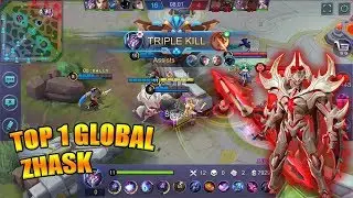 Mobile Legends Zhask - Top 1 Global Zhask Mobile Legends Gameplay - Top 1 Global Zhask 쟈봉이