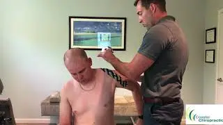 Dr. Girdwood Taping a separated AC joint with Rock Tape