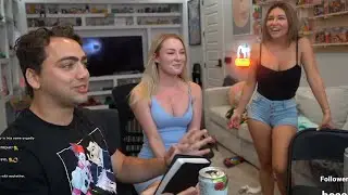 Alinity CAUGHT visiting Mizkif's neighbor with STPeach