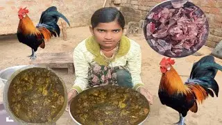  😱 देशी तरीके से मुर्गा बनाए 😱😱Desi Murga Chicken Indian Chicken Curry Fry || देशी मुर्गा करी