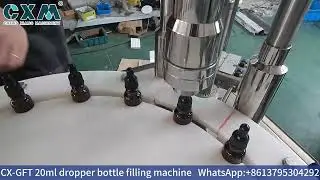 20ml dropper bottle filling machine | Small glass dropper filling machine