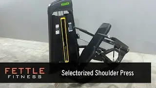 24406 -- Fettle Fitness Selectorized Shoulder Press