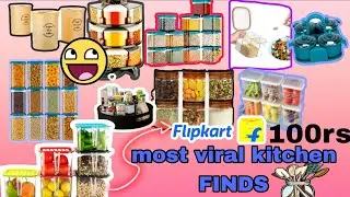 HOW TO SELECT KITCHEN CONTAINER 🤔  || किचन कंटेनर कैसे चुनें🤔😍 || FLIPKART kitchen finds||#longvideo