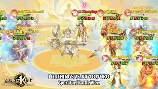 Lit. Things vs. KazuoYoko (Apex Duel Battle View) | Monkey King: Arena of Heroes