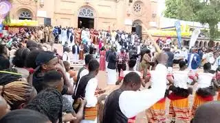 Kabaka Ronald Mutebi's birthday: Bobi Wine at Lubaga Cathedral