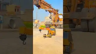 Rc Hydra crane with big monster crane 🔥🔥