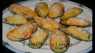 BAKED MUSSELS/SPICY BAKED MUSSELS (with English subtitles)
