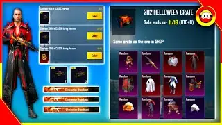 PUBG KR FREE 2021 HALLOWEEN CRATE OPENING !! PUBG KR