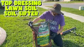 Lawn Soil Top Dressing Lawn Level - St Augustine Grass