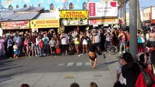 Venice beach dancing