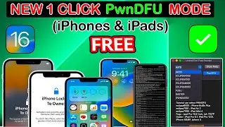 Вход в режим PwnDfu на iOS 16/15 🔥 на iPhone/iPad iPwnDfu на MacOS/Windows Checkra1n Checkm8 BootRom