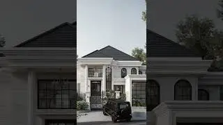 CLASSICA HOUSE #shorts #architecture #classic #mercedes #neoclassical #ai
