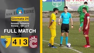 FULL MATCH | Eden Esine - Capriolo 1912 4-3 | 2^ Categoria BS - Girone D | Giornata 24