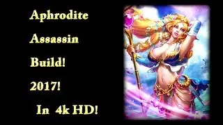 SMITE - Aphrodite Assassin Build! In 4k HD!