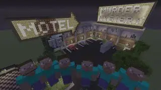 Minecraft Xbox- Murdery Mystery- Motel 76- STEVE PARTY!