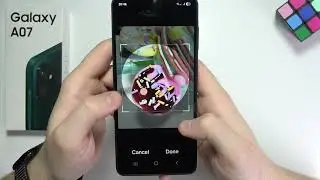 Samsung A07: How to Add Photo to Contact