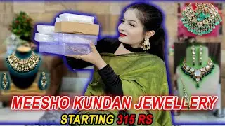 Meesho Kundan Jewellery Set Haul | Meesho Jewellery | Festive / Partywear Collection
