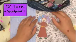 Deep dive into OC lore +paperdoll making (Speedpaint) !!! pt.1
