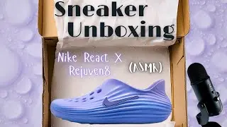 SNEAKER UNBOXING | ASMR | Nike React Rejuven8