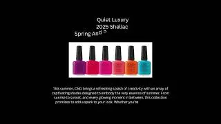 This summer, CND brings a refreshing splash of creativity with an array of captivating shades design