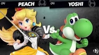 Super Smash Bros. Ultimate - Yoshi loses Bowsette